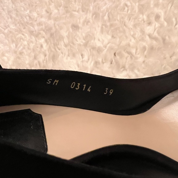 Christian Dior Suede Black Pump Heels size 39/US 9 - Picture 3 of 13